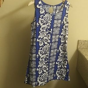 Women's Natural Touch Hawaiian Themed Dress